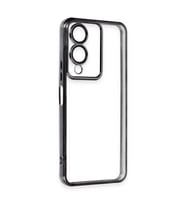 Vivo Y17s Kılıf  Lensli  - Siyah
