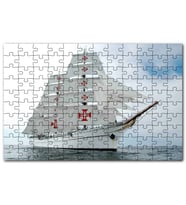 Cakapuzzle Portekiz Deniz Yelkenli Gemi Puzzle Yapboz MDF (Ahşap) (120 Parça)