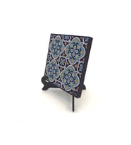 İtalyan Deseni Baskılı MDF Masaüstlük 10X10