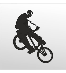 Folyo Sticker Bisiklet 80cm Uzunluk