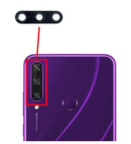 Huawei Uyumlu Y6P Kamera Lensi Camı MED-LX9 MED-LX9N