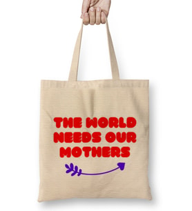Mothers Day Smart Like Mom Mothers Day Bez Çanta Uzun Saplı