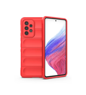Samsung Galaxy A53 5g Kılıf Optimum Silikon - Kırmızı