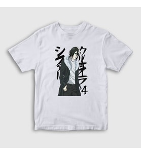 Presmono Unisex Çocuk Beyaz Ulquiorra V2 Anime Bleach T-Shirt 128437tt