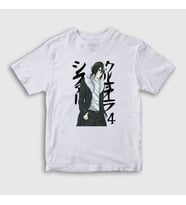 Presmono Unisex Çocuk Beyaz Ulquiorra V2 Anime Bleach T-Shirt 128437tt