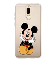 Huawei Mate 10 Lite Uyumlu Baskılı Yumuşak Silikon Şeffaf Telefon Kılıfı