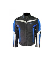 Motosiklet Montu 4 Mevsim Full Koruma Özel Oxford 600-D Kumaş Motor Mont Blue