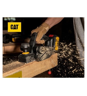 CAT DX81B 18Volt 82mm Çift Bıçaklı Kömürsüz Profesyonel Planya (Akü Dahil Değildir)