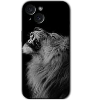 İphone 15 Plus Kılıf HD Desen Baskılı Kılıf - Lion