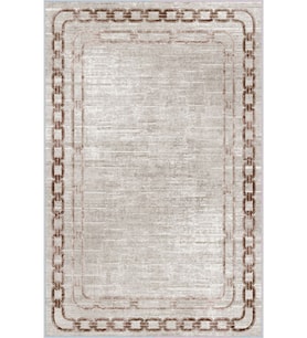 Eliana Home Baskılı, Yıkanabilir Kaymaz Taban Salon Halısı LNA1375-HT899 100x150 cm (Bej)
