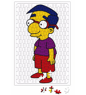 Milhouse Van Houten Puzzle 240 Parça Yapboz