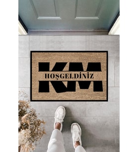 Dormot Modern Dijital Baskı - Kişiselleştirilebilir Özel Tasarım Paspaslar - Hediye Kapı Önü Paspas