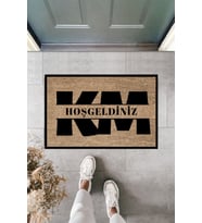Dormot Modern Dijital Baskı - Kişiselleştirilebilir Özel Tasarım Paspaslar - Hediye Kapı Önü Paspas
