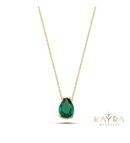 Peridot Altın Kolye AKM176