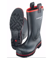 Dunlop Çizme Acifort Rocker içi kürklü yünlü çelik taban çelik burun (Nu:41) (Siyah)