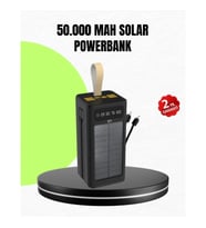 Mey İthalat® Güneş Enerjili Powerbank Dijital Göstergeli Taşınabilir Güç Kaynağı