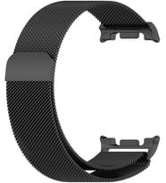 Samsung Galaxy Watch 8 44mm Milanese Loop için Kordon Siyah [Galaxy Watch 8 44mm ile Uyumlu Kordon - Siyah]
