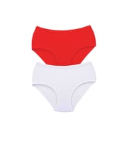 Mulvxbrf Brf02 2 Adet Kadın Yüksek Bel Bato Kalın Lastik Külot S7 (Mulvix)