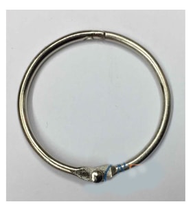 Kilitli Yuvarlak Halka, 3cm - 1 Adet