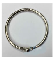 Kilitli Yuvarlak Halka, 3cm - 1 Adet