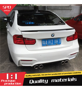 Bmw F30 M3 Performance Bagaj Üstü Spoiler Abs Plastik