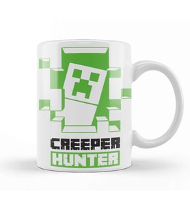 Creeper Hunter Gaming Minecraft Kupa Bardak Porselen