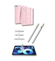 iPad A16 11. ve 10. Nesil ile Uyumlu A3355 A2757 Premium 3’lü Tablet Aksesuar Seti