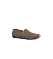 Modesa 269 Erkek Kum Nubuk Deri Loafer Ayakkabı (Kum Beji)