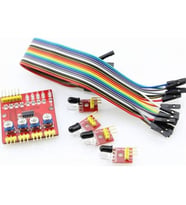 Arduino 4'lü Çizgi Izleyen Sensör Seti 4 Way Tracking Module