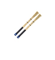 Promark PMBRM2 Small Broomstick Fırça Baget - Süpürge (Profesyonel)  Doğal Süpürge Çalıları, İnce ve Hafif Profil, Yumuşak Vuruş Tepkisi ve Hassas Perküsif Sesler