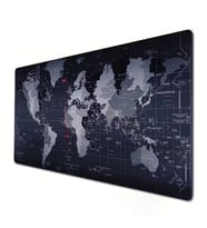 SGE TEKNOLOJİ 90X40 CM Dünya Dikişli Kaydırmaz Taban Speed Ver. Mouse Pad Oyuncu Gaming