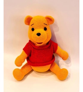 Winnie The Pooh Ayıcık Amigurumi Organik Oyuncak