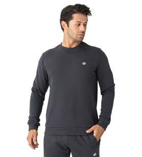 Crozwise Üç İplik Sıfır Yaka Antrasit Erkek Sweat 6053