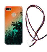 General Mobile GM8 Go GM9 GM20 Pro Plus Kılıf Boyun Asklı Rasta Silikon Güzel Çiçekler 1712