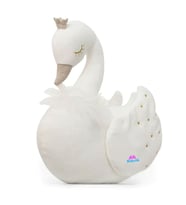 Uyku Arkadaşı Soft Kumaş Flamingo Yastık Beyaz 35 Cm