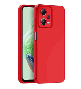 Note 12 5G Kılıf Nano İçi Kadife - Kırmızı