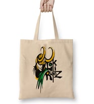 Loki Logo Bez Çanta Uzun Saplı