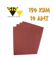 Sia 1913 Su Zımparası 150 Kum - 10 Adet (Kırmızı)