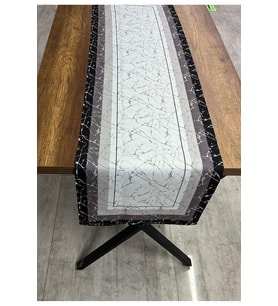 Siyah Desenli Runner