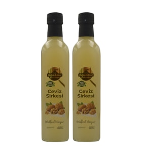 Tarihi Sultanahmet Baharatçısı Ceviz Sirkesi 2x500ml (Özel Üretim)