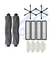 DREAME D10S, D10S PRO, D9 MAX GEN 2 UYUMLU 2 Ana Fırça 2 Yan Fırça 4 Filtre 4 Mop PKT-iasgf0000955