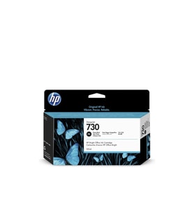 HP P2V67A 730 130-ml Photo Black DesignJet 130ml Fotoğraf siyah mürekkep kartuşu
