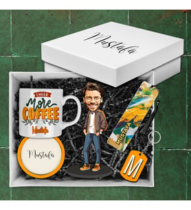 Motto Gift Erkeklere Özel Tasarım Karikatür Biblolu Hediye Kutusu 112975