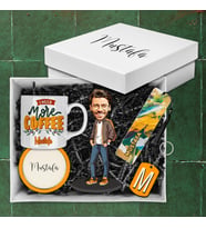 Motto Gift Erkeklere Özel Tasarım Karikatür Biblolu Hediye Kutusu 112975