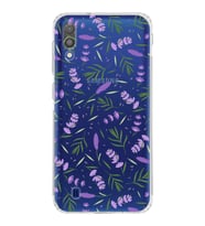 PrintiFy Samsung Galaxy M10 ile Uyumlu Water Color 3  Kamera Korumalı Şeffaf  Kılıf