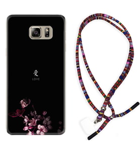 Samsung S7 Edge S20 Fe Plus Ultra S21 S22 Kılıf Boyun Asklı Rasta Silikon Love 1629