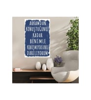 Ahşap Retro Mdf Poster , Komik Sözler , Duvar Yazıları , Manzara ,  Tarih , Edebiyat - Tbl0294