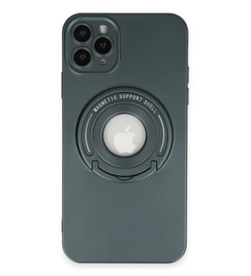 Pilelistore   iPhone 12 Pro Kılıf Lukka Magneticsafe Kapak - Koyu Yeşil