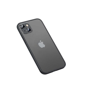 Apple iPhone 13 Pro Max Uyumlu Kılıf Zore Retro Kapak (Siyah)