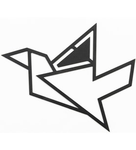 Flying Bird Metal Lazer Kesim Tablo 7133 (Siyah)